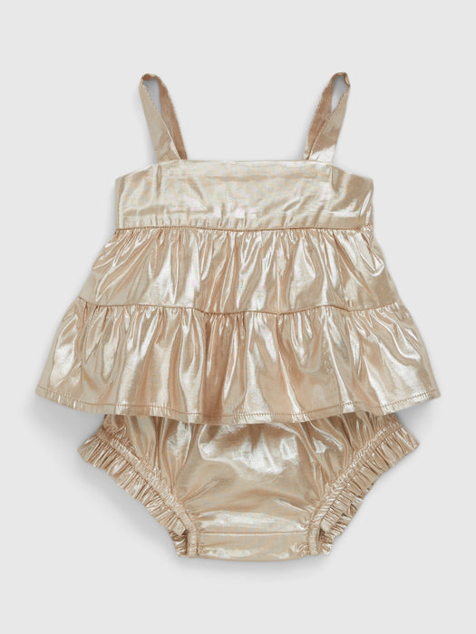 Baby Metallic Outfit Set