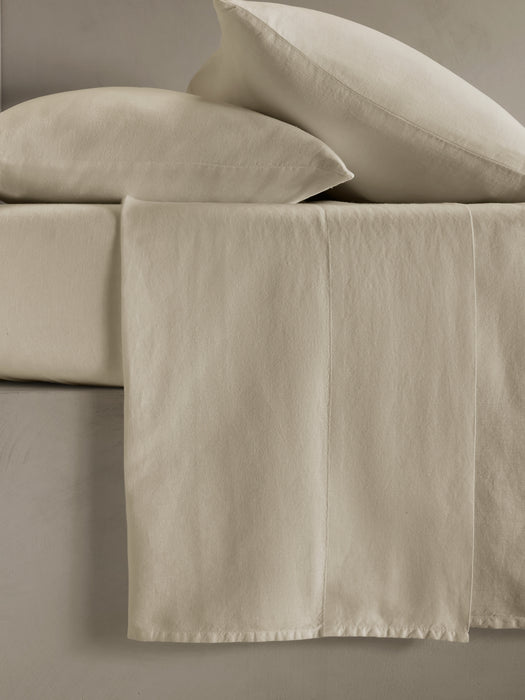 Washed Linen-Cotton Sheet Set