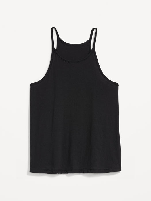 Relaxed Halter Tank Top for Women