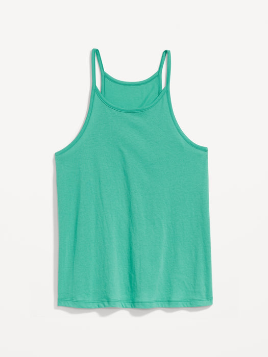Relaxed Halter Tank Top for Women