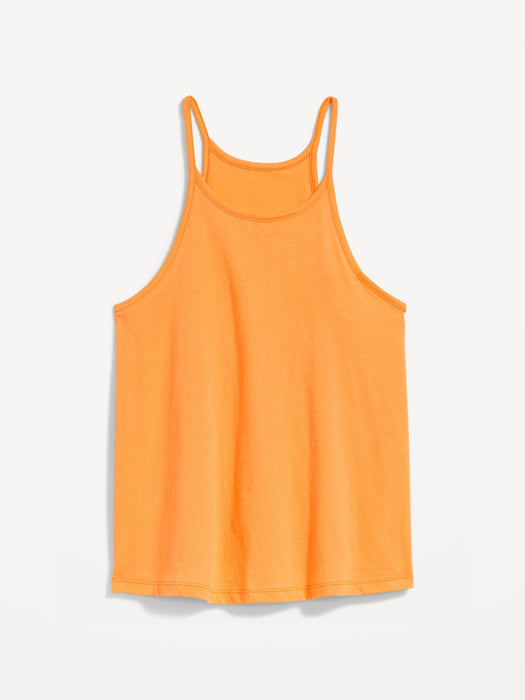 Relaxed Halter Tank Top for Women