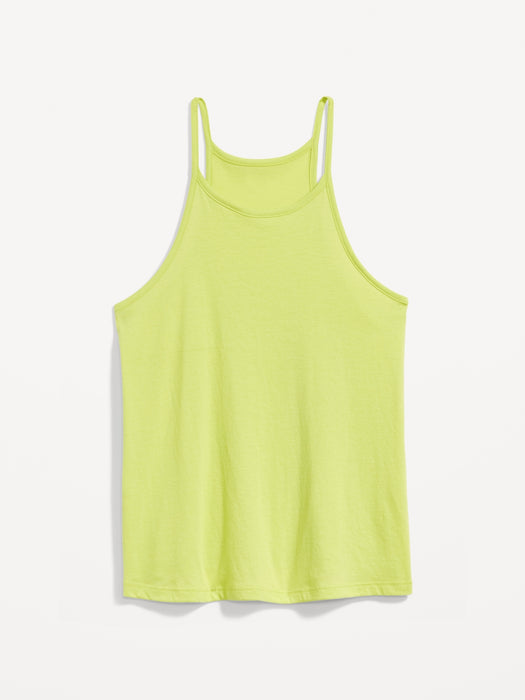 Relaxed Halter Tank Top for Women