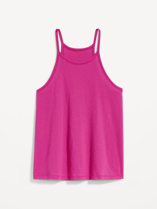 Relaxed Halter Tank Top for Women
