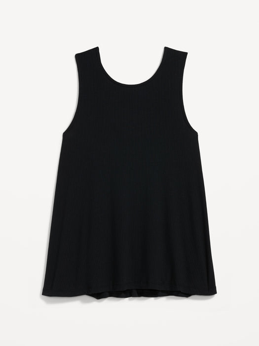 Luxe High-Neck Twist-Back Tank Top for Women