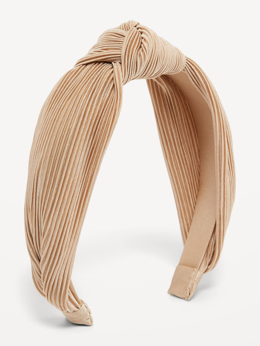 Fabric-Covered Headband For Women