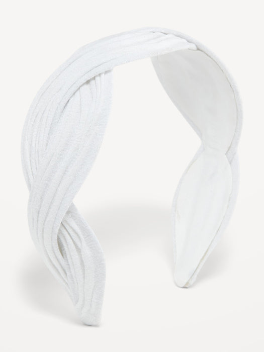Printed Fabric-Covered Headband for Women