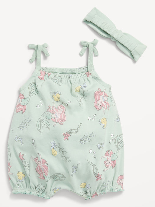 Disney© The Little Mermaid™ Sleeveless One-Piece and Headband Set for Baby