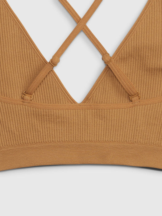 Seamless Rib Triangle Bralette