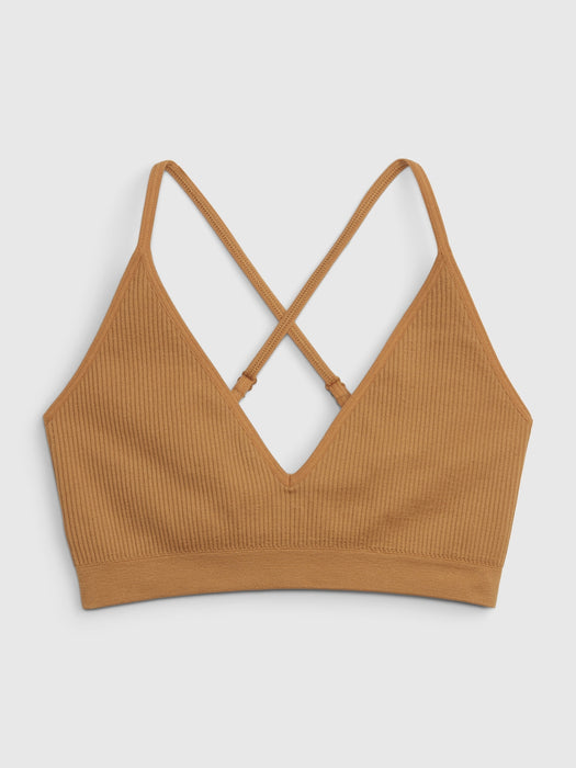 Seamless Rib Triangle Bralette