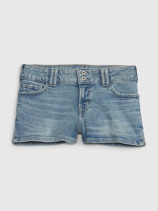 PROJECT GAP Low Rise Y2K Denim Shorts with Washwell