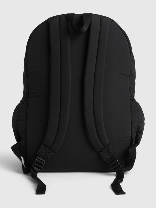 Kids Nylon Quilted Backpack