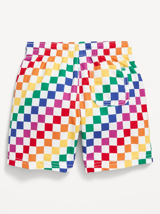 Matching Pride Unisex Swim Trunks for Toddler & Baby