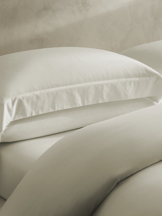 Washed Cotton Sateen Duvet Cover