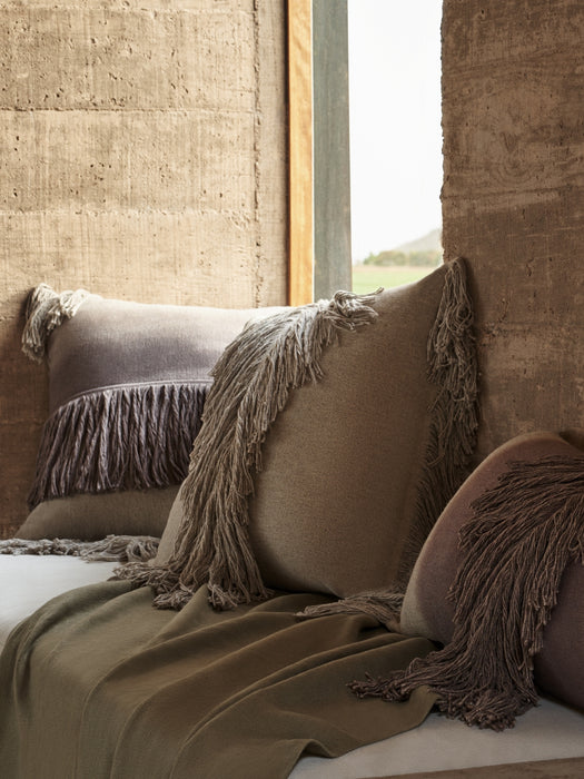 Fringe Linen Pillow