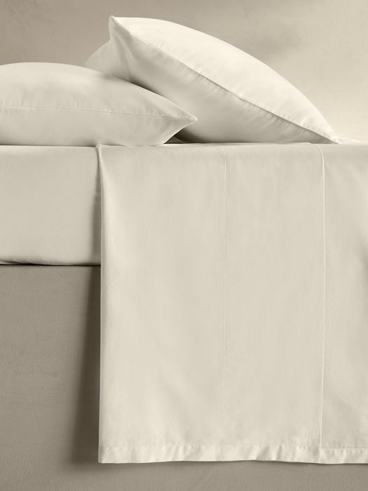 Washed Cotton Sateen Sheet Set