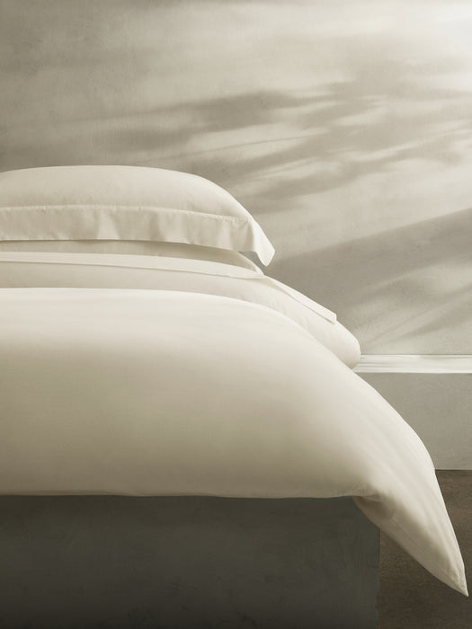 Washed Cotton Percale Duvet Cover