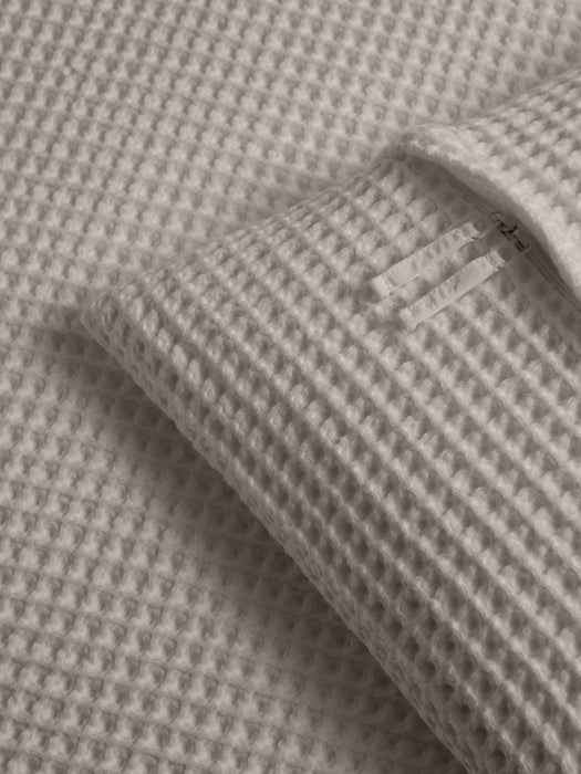 Cotton Waffle-Weave Duvet Cover