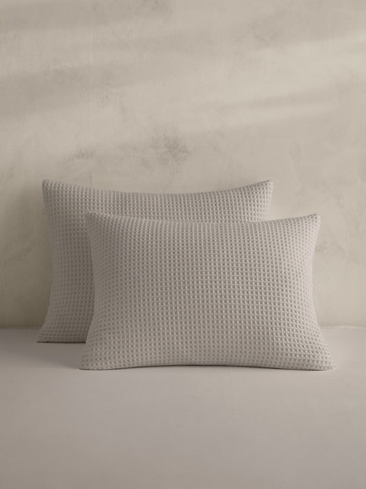 Cotton Waffle-Weave Shams