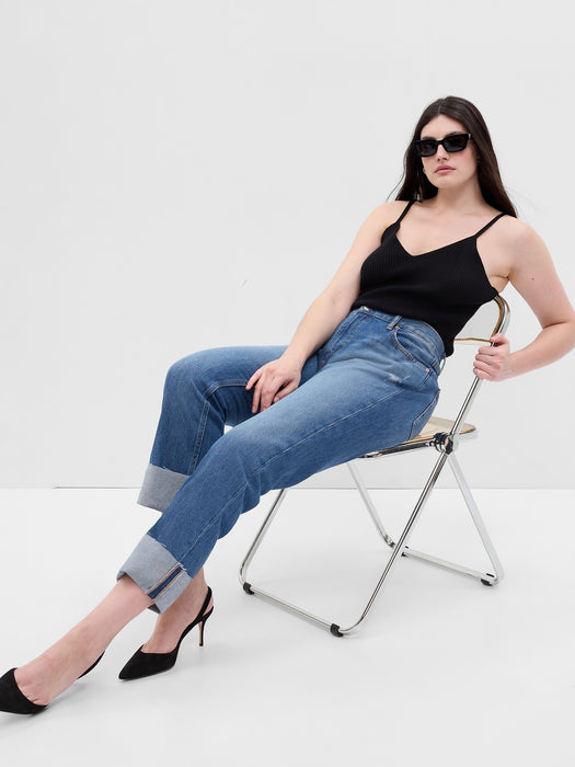 Boy Fit Jeans with Washwell