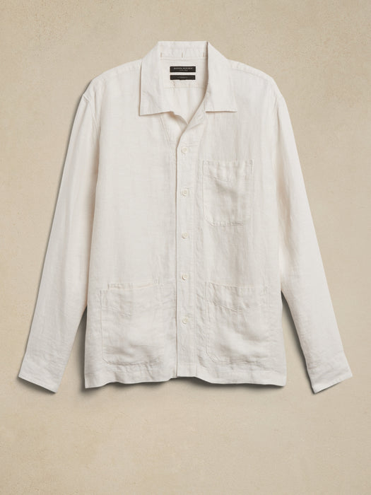 Gaston Linen Utility Shirt