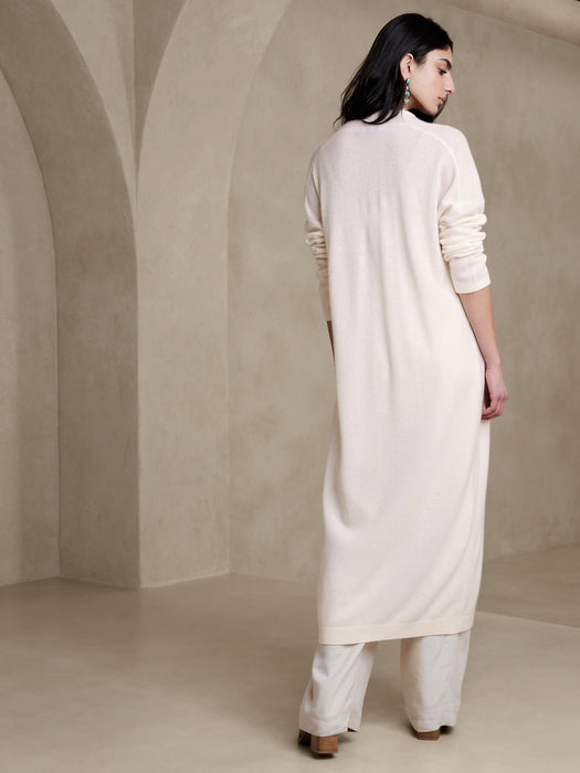 Cora Lightweight Cashmere Duster Cardigan