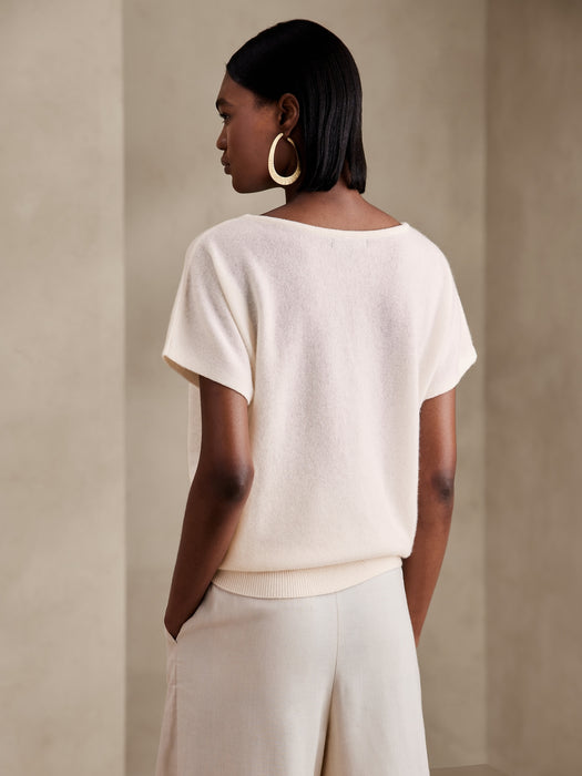 Emeline Lightweight Cashmere Dolman Top