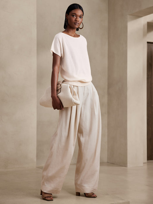 Emeline Lightweight Cashmere Dolman Top