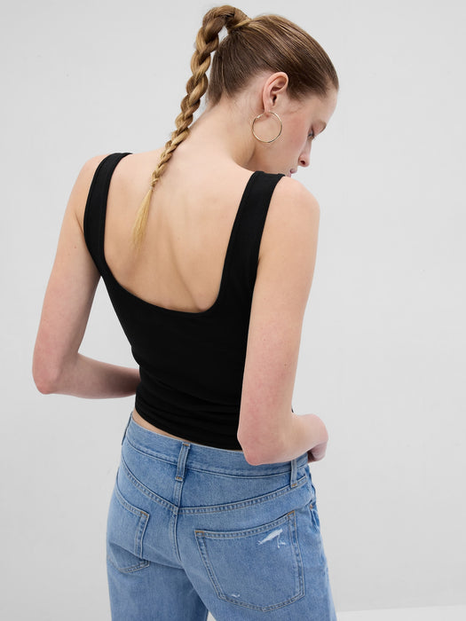 Modern Cropped Corset Tank Top