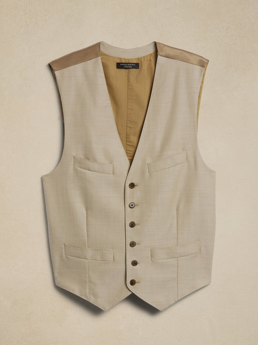 Signature Italian Hopsack Suit Vest