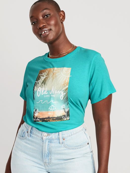 EveryWear Logo Graphic T-Shirt for Women