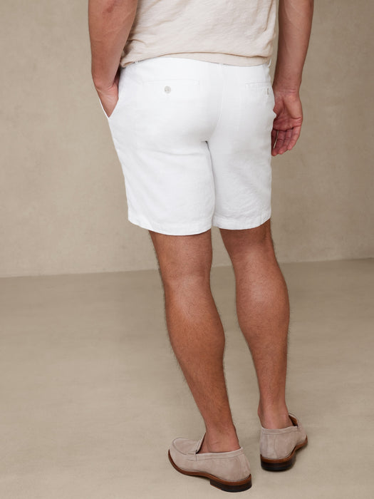 Lino 9" Linen Short