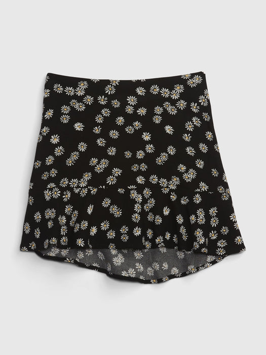 PROJECT GAP LENZING&#153 ECOVERO&#153 Ruffle Hem Mini Skirt