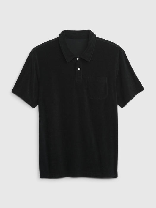 Towel Terry Polo Shirt