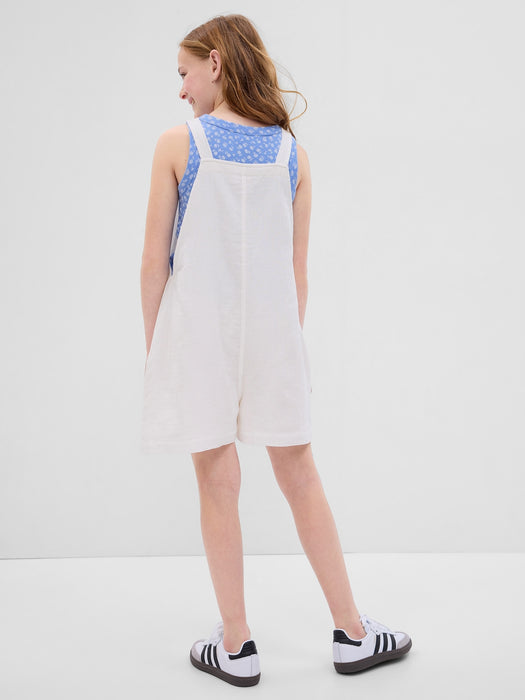 Kids Crinkle Gauze Utility Romper