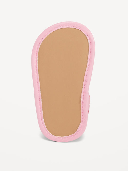 Cross-Strap Puffy Sandals for Baby