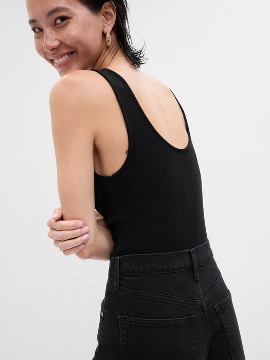 Modern Twist-Front Tank Top