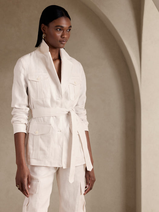 Heritage Expedition Linen Blazer