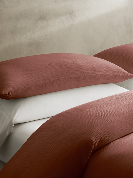 Organic Cotton Gauze Shams
