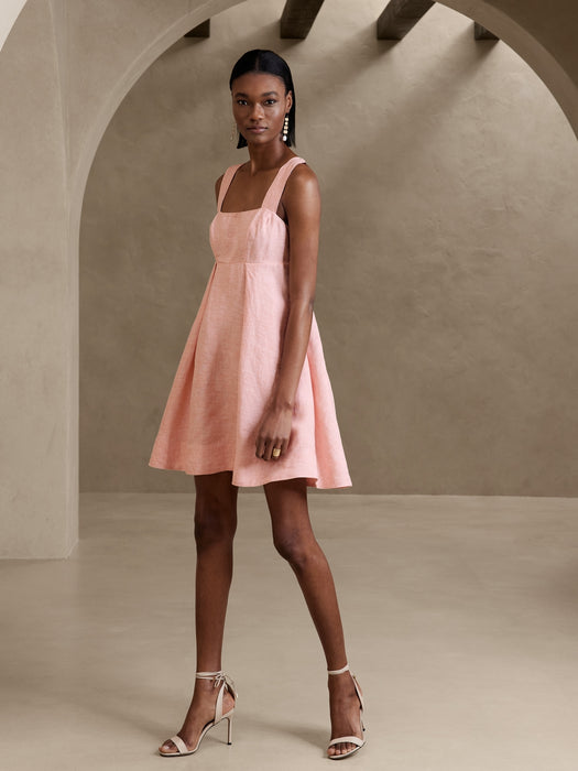 Kenza Linen Mini Dress
