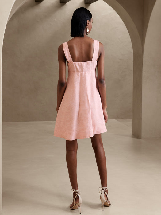 Kenza Linen Mini Dress