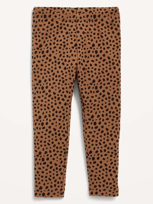 Printed Full-Length Leggings for Toddler Girls