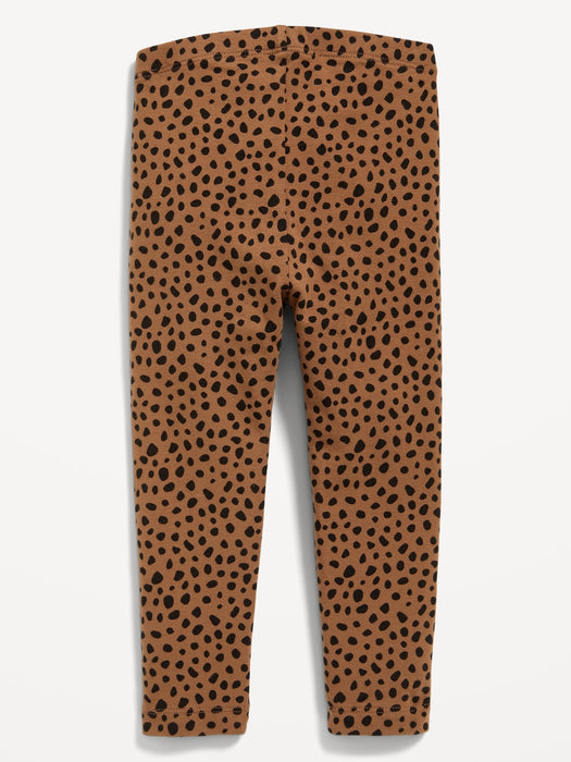 Printed Full-Length Leggings for Toddler Girls