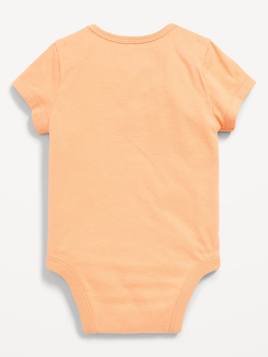 Matching Unisex Short-Sleeve Graphic Bodysuit for Baby