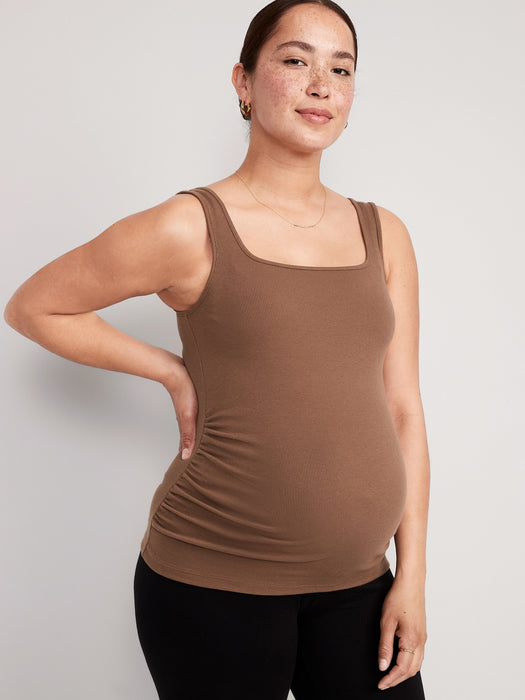 Maternity Square Neck Tank Top