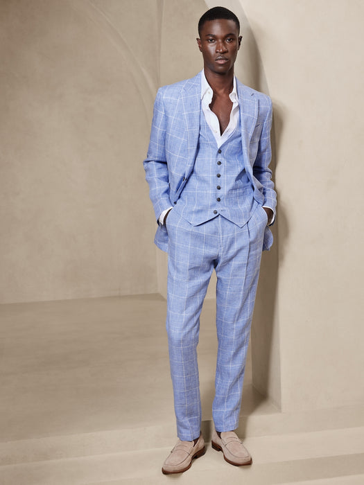 Raiff Italian Linen Suit Pant