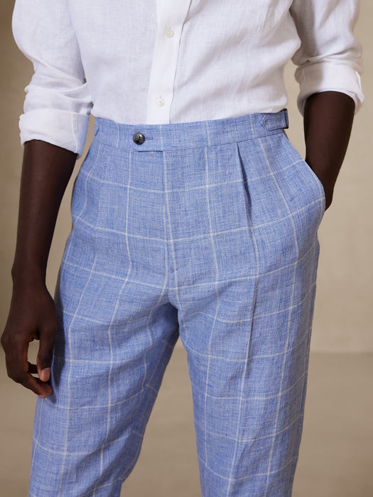 Raiff Italian Linen Suit Pant