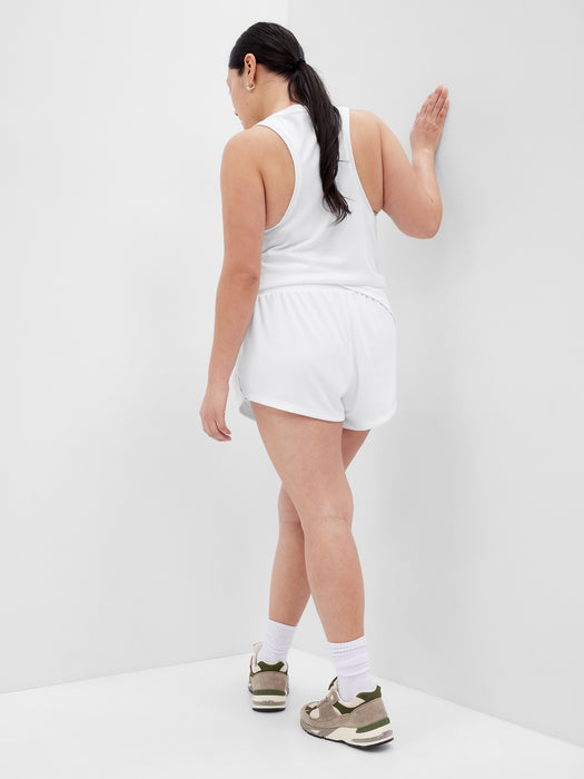 GapFit High Rise Mesh Running Shorts