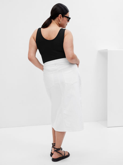 Modern Twist-Front Tank Top