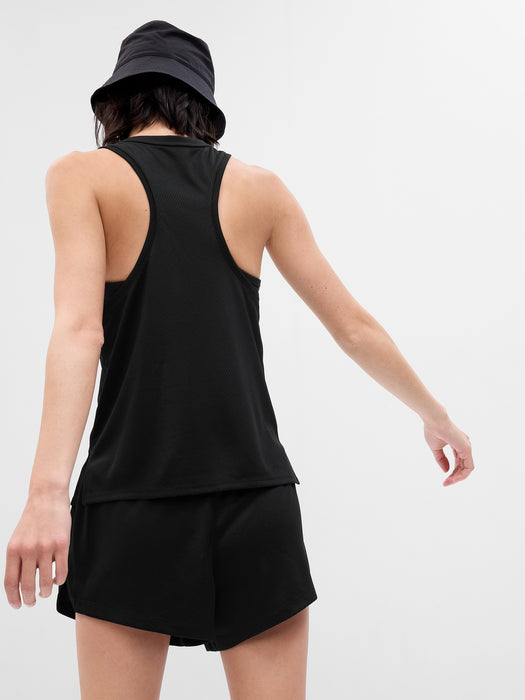 GapFit Double-Knit Mesh Tank Top