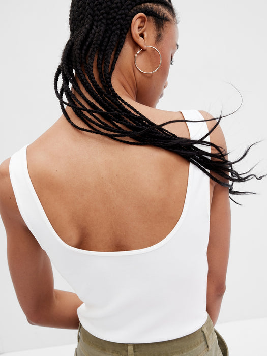 Modern Cropped Corset Tank Top